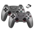 BUĞZ Siyah bluetooth bağlantılı 2.4g kablosuz gamepad 2 adet pc uyumlu 1 yıl garantili