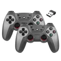 BUĞZ Siyah bluetooth bağlantılı 2.4g kablosuz gamepad 2 adet pc uyumlu 1 yıl garantili