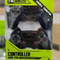 BUĞZ Siyah bluetooth bağlantılı 2.4g kablosuz gamepad 2 adet pc uyumlu 1 yıl garantili