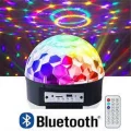 BUĞZ Siyah Bluetooth Hoparlör, Disko Topu Işıklı ve Projeksiyonlu, Çoklu Cihaz Bağlantılı