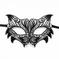 BUĞZ Siyah Dantel Venedik Maskesi Kadın – Zarif Parti  Balo Maskesi 3 No