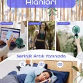 BUĞZ Siyah dijital ekranlı şarjlı el vantilatörü masa ve boyun kullanımı 2 yıl garantili