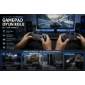 BUĞZ Siyah kablolu çift motorlu titreşimli joystick PC uyumlu USB bağlantılı 1 yıl garantili