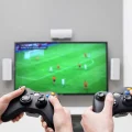 BUĞZ Siyah kablosuz joystick PC uyumlu titreşimli oyun kolu Bluetooth bağlantılı - Elektronik