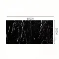 BUĞZ Siyah Mermer Desenli Alüminyum Plastik Duvar Sticker