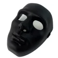 BUĞZ Siyah Renk Hip Hop Anonim Jabbawockeez Dans Maskesi 18x19 cm