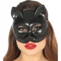 BUĞZ Siyah Renk Lüks Kedi Maskesi