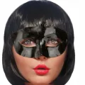 BUĞZ Siyah Renk Masquerade Kostüm Partisi Venedik Balo Maskesi