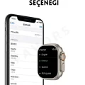 BUĞZ Siyah Silikon Kordonlu Akıllı Saat, Nabız ve Uyku Takibi Özellikli, Suya Dayanıklı Model