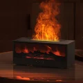 BUĞZ Siyah şömine görünümlü oda hava nemlendirici aromaterapi difüzör 220-240V 50Hz 2 yıl garantili