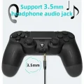 BUĞZ Siyah wireless bluetooth joystick PS4 uyumlu titreşimli oyun kolu 1 yıl garantili