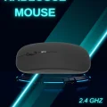 BUĞZ Siyah Wireless Kablosuz Sessiz Mouse Bluetooth Bağlantılı - BUĞZ