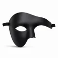 BUĞZ Siyah Yarım Erkek Maske – Phantom Parti & Balo Maskesi