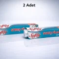 BUĞZ Softly Streç Film 15 Metre Gıda Streç Film Mutfak Streç Folyo Şeffaf Saklama Filmi 2 Adet
