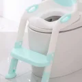 BUĞZ Softy Merdivenli Tuvalet Adaptörü - Çocuğunuz İçin Güvenli ve Konforlu Tuvalet Eğitimi Mavi