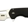  Sog İsonzo 1396BK Siyah Kamp Çakı 18cm - Yarı Otomatik, Kemerlikli, Kutulu