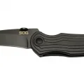  Sog Pinkerton 0689 BK Siyah Kamp Çakı 18cm - Yarı Otomatik, Kemerlikli, Kutulu