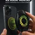 BUĞZ Soğutma Teknolojili RGB Işıklı Telefon Soğutucu