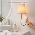 BUĞZ Soket Tipi Ayarlanabilir Başlıklı Dekoratif Gece Lambası