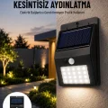 BUĞZ Solar Dekoratif Lambası Sensörlü Led Işık Bahçe Aydınlatma Yeni Nesil