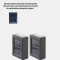 BUĞZ Solar Dış Mekan Aplik Su Geçirmez Dayanıklı LED Aydınlatmalı