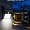BUĞZ Solar Güneş Enerji Panelli Sensörlü Lamba Enerji Tasarruflu