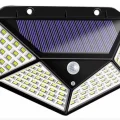 BUĞZ Solar Hareket Sensörlü Duvar Lambası 100 Led