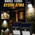 BUĞZ Solar Lamba Giriş, Bahçe Yol Avlu Hareket Sensörlü Led