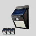 BUĞZ Solar LED Bahçe Aydınlatma – Hareket Sensörlü, Güneş Paneliyle Şarj Olan, IP65 Dayanıklı