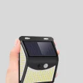 BUĞZ Solar LED Bahçe Aydınlatma – Hareket Sensörlü, Güneş Paneliyle Şarj Olan, IP65 Dayanıklı