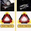 BUĞZ Solar Şarjlı Çok Fonksiyonlu Reflektör Işıklı Ikaz Lambası Acil Durum Reflektörü Acil Durum Uyarı Lambası
