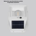BUĞZ Solar Sensörlü Dış Mekan Lamba 3 Işık Modlu ve IP65 Dayanıklı