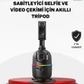 BUĞZ Sosyal Medya İçerikleri İçin Otomatik Yüz Takipli 360° Döner Gimbal Stand