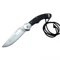 BUĞZ Spay Cts-bck Outdoor Çakı 21 Cm - Siyah G10 Sap, Manuel, İpli