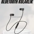  Sports Mıknatıslı Siyah Bluetooth Kulaklık Kablolu Uzun Pil Ömrü