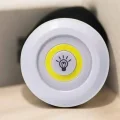 BUĞZ Spot Lamba Led Işık 3lü Uzaktan Kumandalı Pilli Yapışkanlı Kablosuz Yeni Nesil - BUĞZ