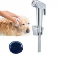 BUĞZ Sprey El Duşu Kedi Köpek Yıkama Tabancası Seti ve Kedi Köpek Yıkama Tarağı