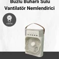  Spreyli Mini Masaüstü Fan | 500ML Su Hazneli, 3 Kademeli Soğutucu