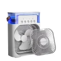 BUĞZ Spreyli Mini Masaüstü Fan | 500ML Su Hazneli, 3 Kademeli Soğutucu Yeni Nesil