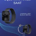BUĞZ SQ-16 Mini Series 10 Akıllı Saat | Spor Modları, Bildirim ve Müzik Kontrolü