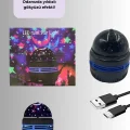 BUĞZ Star Master Galaxy Projektör – 360° Dönebilen Gece Lambası, Dekoratif Ambiyans Işığı