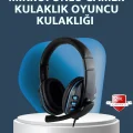 BUĞZ Stereo Mikrofonlu Kablolu Oyun Kulaklığı – Konforlu ve Net Ses İletimi