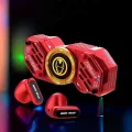 BUĞZ Stres Çarklı Bluetooth Kulaklık Kablosuz Kırmızı Yüksek Ses Kaliteli
