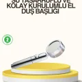 BUĞZ Su Basıncını Artıran Sızdırmaz Duş Başlığı