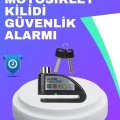  Su Geçirmez Alarm Disk Kilidi Motosiklet Scooter Bisiklet Güvenlik