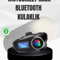 BUĞZ Su Geçirmez Bluetooth 5.3 Kask Kulaklığı 1000mAh Bataryalı