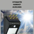 BUĞZ Su Geçirmez IP65 20 LED Solar Sensörlü Bahçe ve Veranda Aydınlatma Yeni Nesil