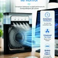 BUĞZ Su Hazneli Püskürtmeli Fan 1-3-5 Püskürtme Seçeneği, Type-C Güç Girişi