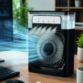 BUĞZ Su Hazneli Püskürtmeli Fan 1-3-5 Püskürtme Seçeneği, Type-C Güç Girişi
