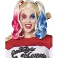  Suicide Squad Harley Quinn Kostüm Peruk